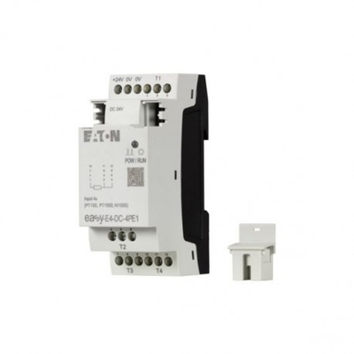 Теория EasyE4 CPU 8DI 4AI 4RO 12/24V DC или 24V AC Дисплей клавиатура Ethernet интерфейс
