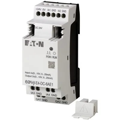 Теория EasyE4 CPU 8DI 4AI 4RO 12/24V DC или 24V AC Дисплей клавиатура Ethernet интерфейс