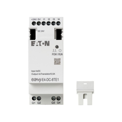 EASY-E4-DC-8TE1 24V источник питания постоянного тока 4DI4DO винтовой терминал с легкой установкой