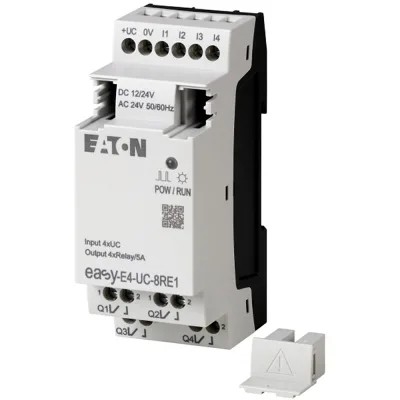 EASY-E4-DC-8TE1 24V источник питания постоянного тока 4DI4DO винтовой терминал с легкой установкой