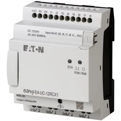 Реле управления EASY-E4-AC-12RCX1 8DI4RO 100-240V AC/DC Клавиатурный терминал эфирного винта