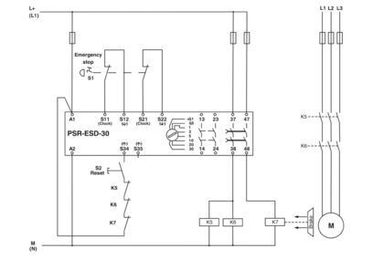 Реле безопасности PSR-SCP-24DC/ESD/4X1/30 Идеальное решение для промышленной защиты