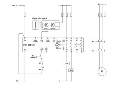 Реле безопасности PSR-SCP-24DC/ESD/4X1/30 Идеальное решение для промышленной защиты