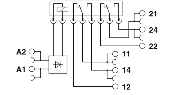 PLC-RSC-24DC/21-21 Релевой модуль 2967060 Идеальный выбор для промышленной автоматизации