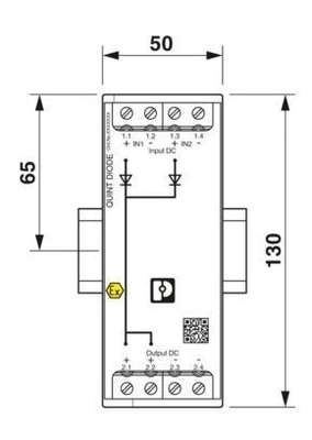КВИНТ4-ДИОД/12-24DC/2X20/1X40 Редундационный модуль 2907719 для промышленных применений