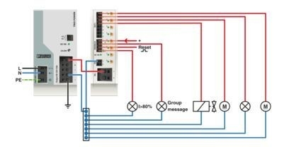 NO-R CBM E8 24DC/0.5-10A Электронный выключатель с регулируемым током 0,5-10A