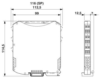MACX MCR-SL-2I-2I-ILP Изоляторы с петлевым питанием 2905280 Обеспечение безопасного промышленного контроля
