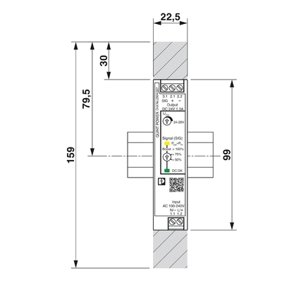 QUINT4-PS/1AC/24DC/1.3/SC Установка питания 2904597 для промышленных потребностей в энергии