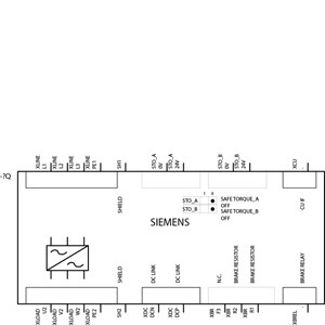 SINAMICS G120 PM240-2 FSD Инвертор Преобразователь частоты 6SL3210-1PE23-8UL0 Модуль питания