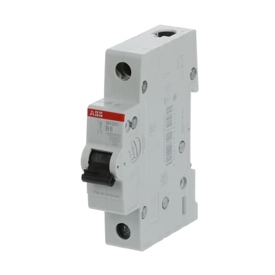 MCB SH201-B6 Миниатюрный выключатель 1 полюсный 6А номинальный ток