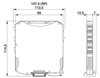 MACX MCR-EX-SL-RPSSI-I 2865340 Усилитель изоляции мощности для точной изоляции сигнала