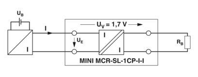 2864419 MINI MCR-SL-1CP-I-I Изоляторы с петлевым приводом для систем промышленной автоматизации