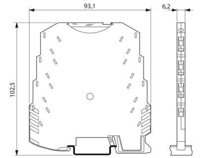 MINI MCR-SL-R-UI 2864095 Идеальный преобразователь сопротивления для позиционирования