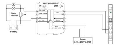 MACX MCR-UI-UI-UP-NC 2811297 Сигнальный кондиционер для улучшения усиления сигнала