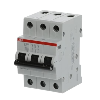 MCB SH203-B6 Миниатюрный выключатель частота Hz 50 Количество полюса 3 6 A
