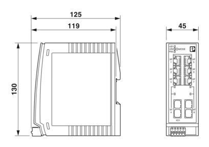 2702330 FL SWITCH 2206-2FX Упростите свою сеть с помощью этого передового коммутатора Ethernet