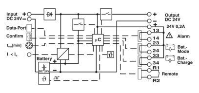 QUINT-BUFFER/24DC/24DC/40 Advanced Buffer Module 2320393 для промышленных применений