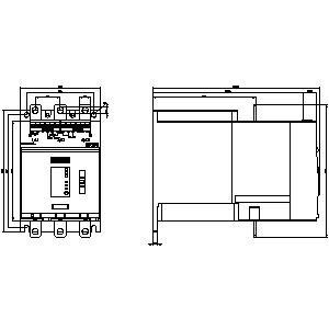 Аналоговый выход 3RW5055-2AB14 SIRIUS Soft Starter Size S6 с пружинными терминалами
