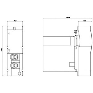 3RW4900-0NC00 Модуль связи Profinet для Sirius Soft Starter 3RW44 от Siemens