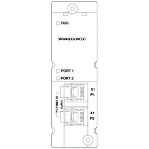 3RW4900-0NC00 Модуль связи Profinet для Sirius Soft Starter 3RW44 от Siemens
