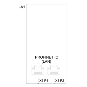 3RW4900-0NC00 Модуль связи Profinet для Sirius Soft Starter 3RW44 от Siemens