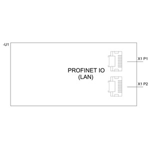 3RW4900-0NC00 Модуль связи Profinet для Sirius Soft Starter 3RW44 от Siemens