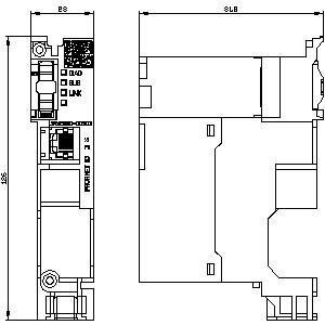 3RW5980-0CS00 PROFINET Стандартный коммуникационный модуль Бесшовная промышленная связь