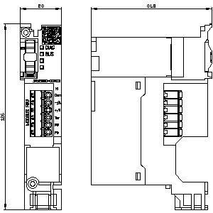 3RW5980-0CR00 Модуль связи Modbus RTU для бесперебойной промышленной связи