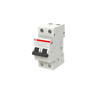 2P MCB SH202-C6 Миниатюрный выключатель номинальное напряжение 220 C 6