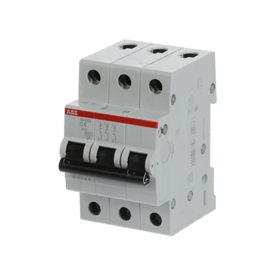 MCB SH203-C6 Миниатюрный выключатель 3P 6A C номинальный ток 6A MCB