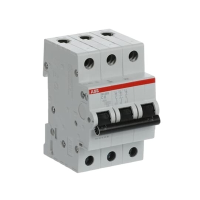 MCB SH203-C6 Миниатюрный выключатель 3P 6A C номинальный ток 6A MCB