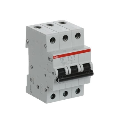 MCB SH203-C10 Миниатюрный выключатель Число полюса 3 Номинальная частота Hz 50 C 10 A