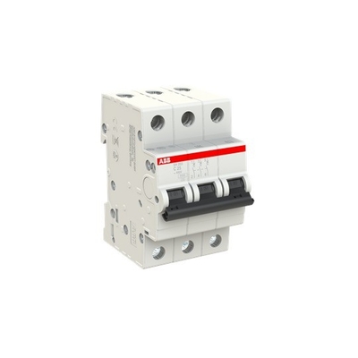 220V MCB SH203-C25 Миниатюрный выключатель 3P C 25A Номинальное напряжение 220V BCD Кривая C