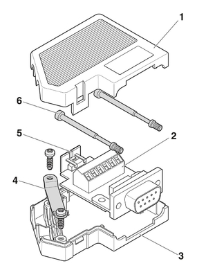 2744694 SUBCON-PLUS-CAN Phoenix Contact D-SUB Bus Connector для бесперебойной связи