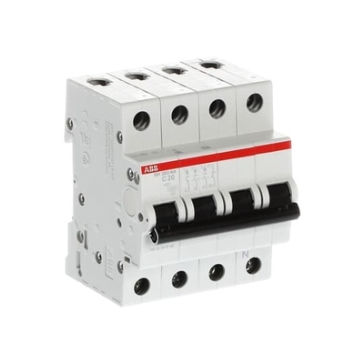 3 NP C 20A Разрывная способность MCB SH203-C20NA Миниатюрный выключатель для промышленности