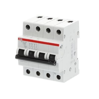 MCB SH203-C40NA Миниатюрный выключатель 3 NP C Номинальная частота Hz 50 40A Номинальный ток