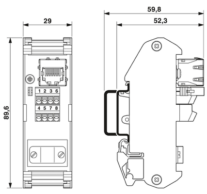 FL-PP-RJ45-SCC Patch Panel от Phoenix Contact Идеальное решение для вашей сети