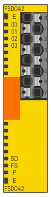 RAXL SE PSDO4/2 2A Модуль безопасности с уровнем защиты IP20 от Phoenix Contact