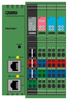2703994 IL PN BK DI8 DO4 2TX-PAC Автобусная связка для интеграции с промышленными системами управления