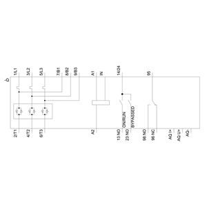 3RW5148-1XC14-0S Мягкий стартер размер 4 винтовые терминалы Аналоговый выход со стандартом HMI