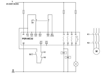 Реле безопасности Phoenix Contact PSR-MC32-3NO-1NC-24-230UC-SC для защитных применений