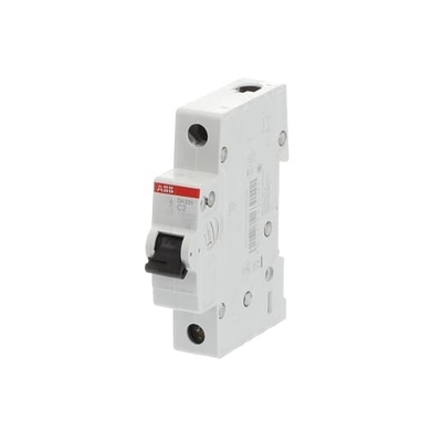 Номинальная частота 50 Гц MCB SH201-C2 Миниатюрный выключатель 1P Число полюса 2A