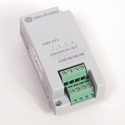 2080-OF2 Micro800 2-точечный аналоговый выход Plug-In с коммуникационным интерфейсом