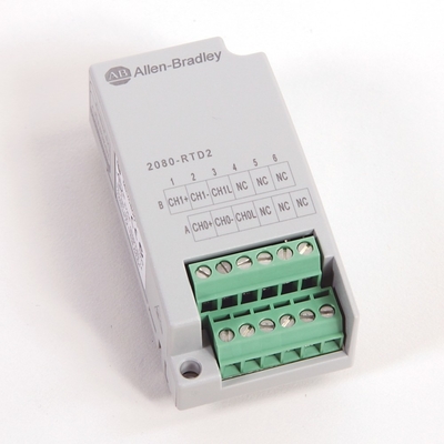 2080-RTD2 Micro800 2-канальный RTD Plug-In, оборудованный другим интерфейсом связи