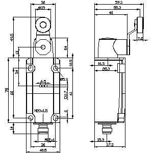 3SE51140CH011AC5 Актуатор с частичным поворотом для точного позиционирования в промышленных приложениях