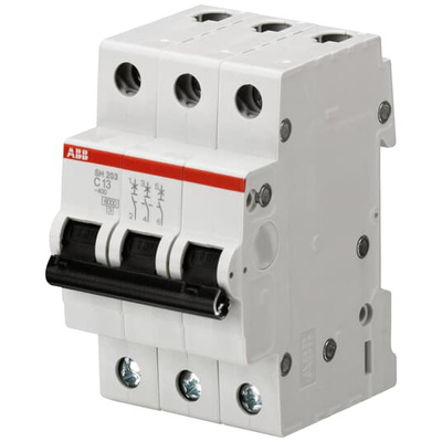 220V 3P 2A SH203-D2 Миниатюрный выключатель для промышленных применений