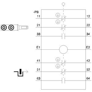3SE5322-0SB21 Пластиковый переключатель позиции M20 x 1 5 Соленоидная головка привода из пластика