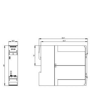PLC 3SK1111-1AB30 Реле безопасности 3SK1 Базовый блок Стандартные выходы релета Терминал винта