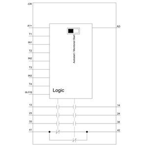 PLC 3SK1111-1AB30 Реле безопасности 3SK1 Базовый блок Стандартные выходы релета Терминал винта