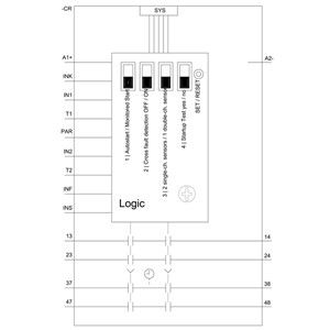 3SK1121-1CB44 Реле безопасности 3SK1 Базовый блок для усиления мер и функций безопасности